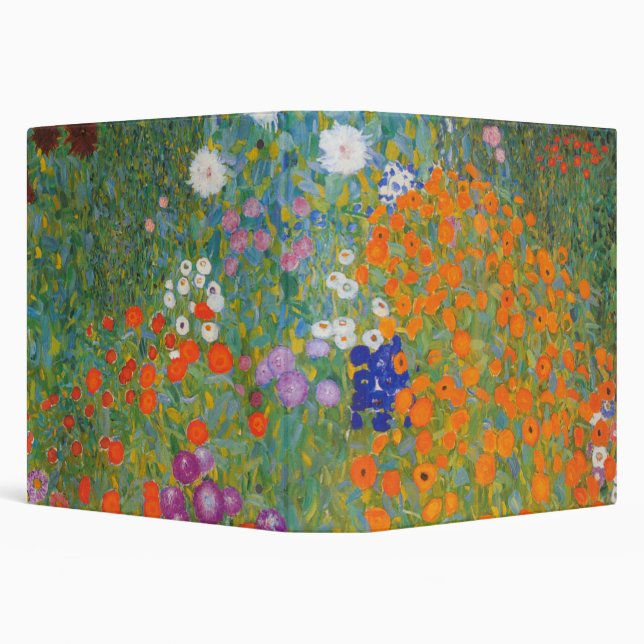 Bauerngarten - Gustav Klimt Binder (Background)
