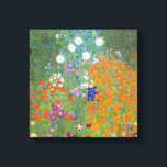 Bauerngarten - Gustav Klimt Canvas Print<br><div class="desc">Bauerngarten - Gustav Klimt</div>