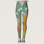 Bauerngarten - Gustav Klimt Leggings<br><div class="desc">Bauerngarten - Gustav Klimt</div>