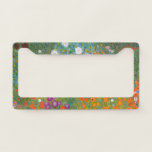 Bauerngarten - Gustav Klimt License Plate Frame<br><div class="desc">Bauerngarten - Gustav Klimt</div>