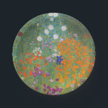 Bauerngarten - Gustav Klimt Paper Plate<br><div class="desc">Bauerngarten - Gustav Klimt</div>