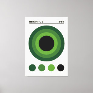 Bauhaus 1919 Concentric Circles Art, home decor 
