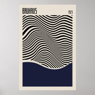 Bauhaus 1923 | Retro Design Poster
