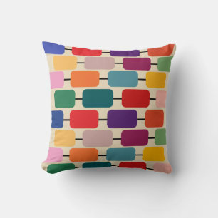 Bauhaus Abacus Throw Pillow