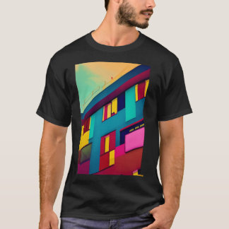 Bauhaus architecture poster T-Shirt