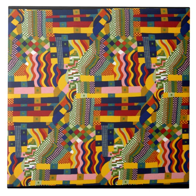 Bauhaus Art Tile (Front)