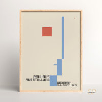 Bauhaus Ausstellung Weimar 1923 Exhibition Affiche