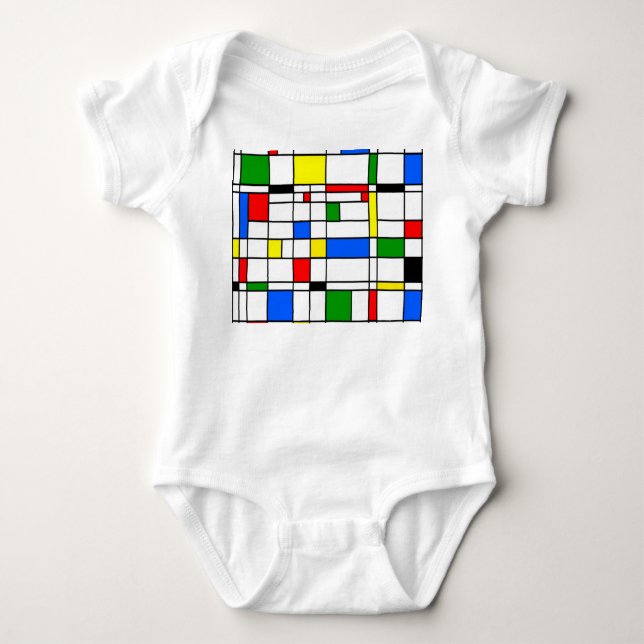 Bauhaus Baby Bodysuit (Front)