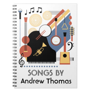 Bauhaus Band Livre de Chanson Personnalisé