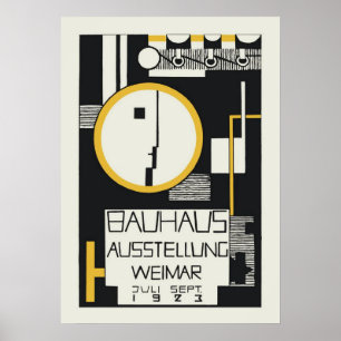 bauhaus, bauhaus design, modern design, geometric  poster
