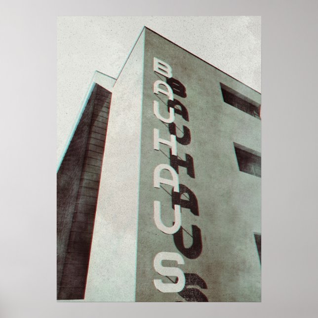 bauhaus, bauhaus design, modern design, geometric  poster (Front)