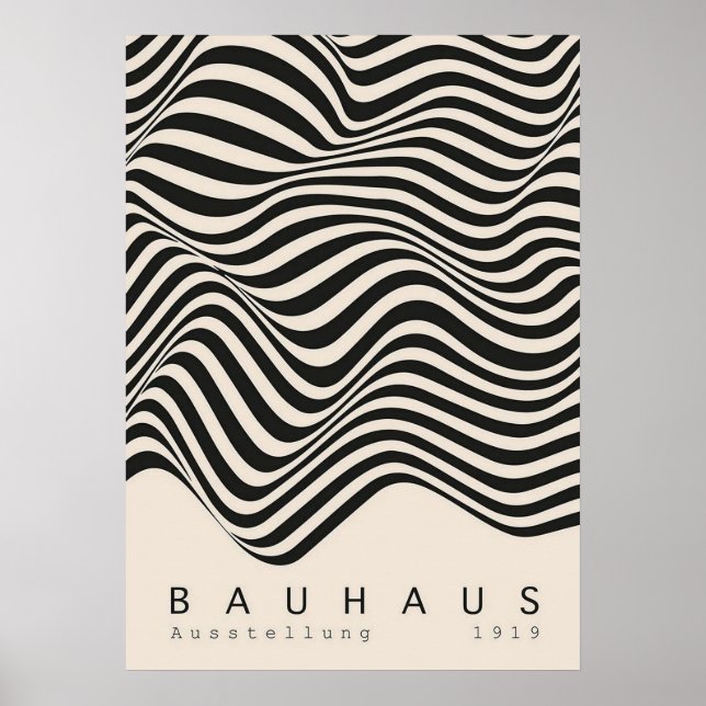 bauhaus, bauhaus design, modern design, geometric  poster (Front)
