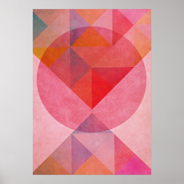 bauhaus, bauhaus design, modern design, geometric  poster (Front)
