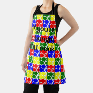 Bauhaus Circles Apron