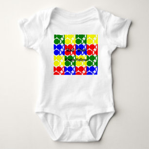 Bauhaus Circles  Baby Bodysuit