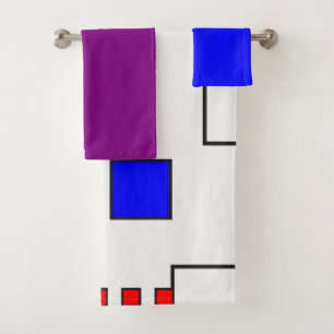 Bauhaus Circuits Bath Towel Set