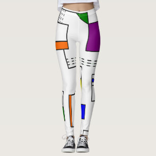 Bauhaus Circuits  Leggings