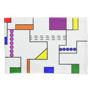 Bauhaus Circuits  Pillowcase
