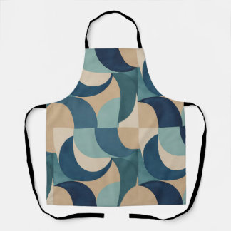 Bauhaus Curve Rhythm Apron