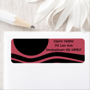 Bauhaus Deep Pink Abstract