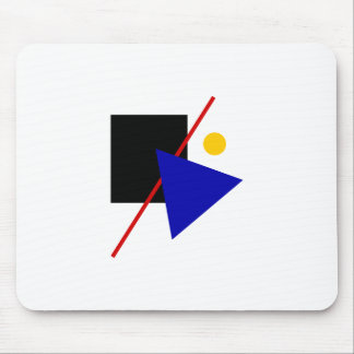 Bauhaus Design Geometric Art Mouse Pad