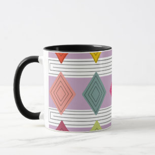 Bauhaus Diamond Quilt Mug