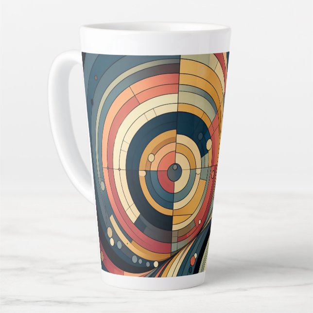 Bauhaus Dualité Latte Mug (Angle gauche)