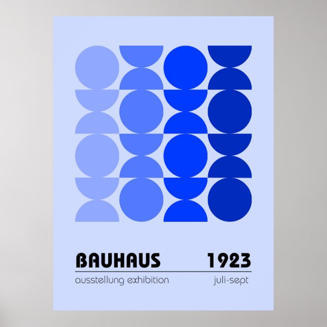 Bauhaus Exhibition Poster 1923 (Devant)