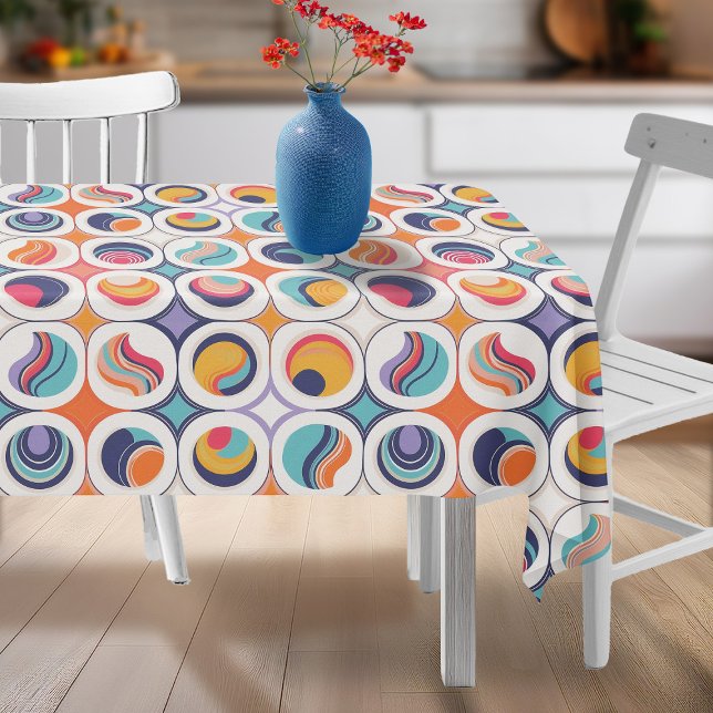 Bauhaus Geometric Abstract Pattern#2 ID1068 Tablecloth (Creator Uploaded)