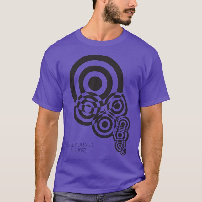 BAUHAUS GEOMETRIC T-Shirt (Front)