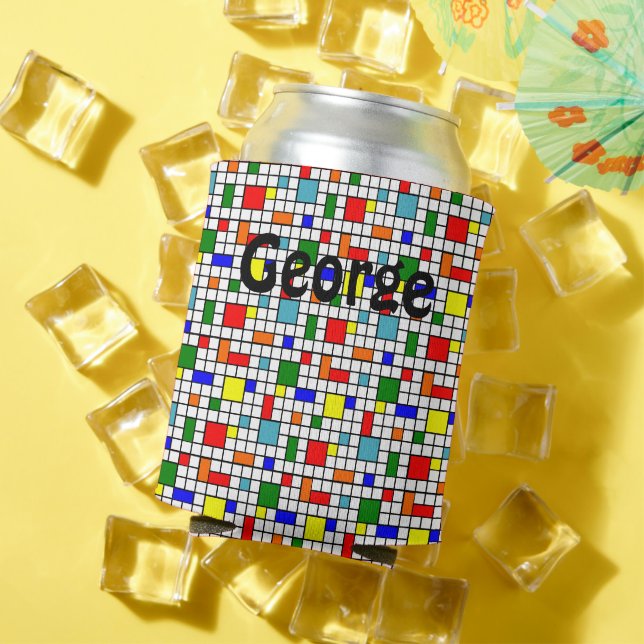 Bauhaus Grid  Can Cooler (In Situ Summer)