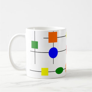 Bauhaus Grid  Coffee Mug