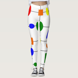 Bauhaus Grid  Leggings