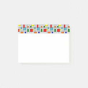 Bauhaus Grid  Post-it Notes