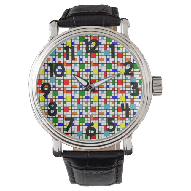 Bauhaus Grid  Watch (Front)