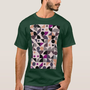BAUHAUS HD Pink Purple Mauve T-Shirt