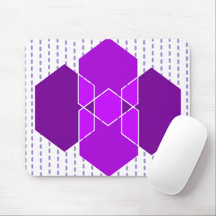Bauhaus Hexagons Mouse Pad