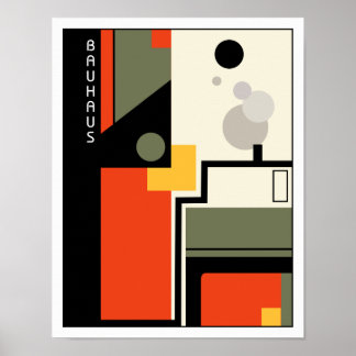 Bauhaus Industry Poster