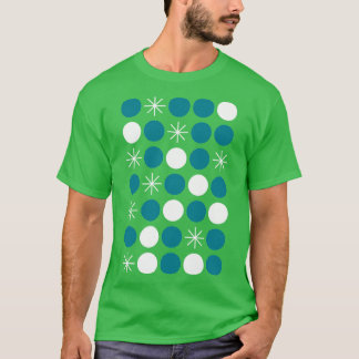 Bauhaus Inspired Abstract Snow Pattern T-Shirt
