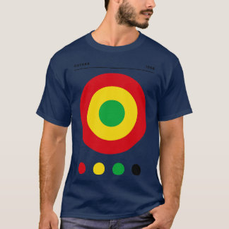 Bauhaus Inspired Guyana Flag T-Shirt