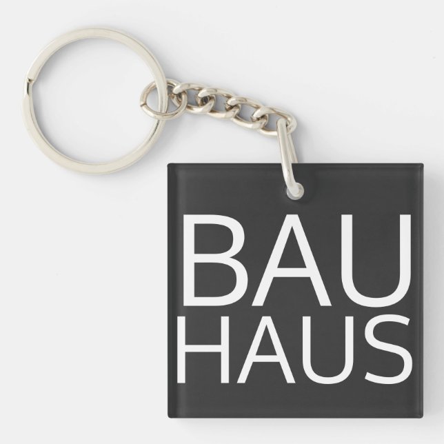 Bauhaus Keychain (Front)