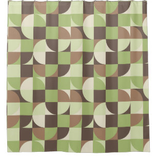 Bauhaus Mid Century Modern Leaf and Tree MCM
