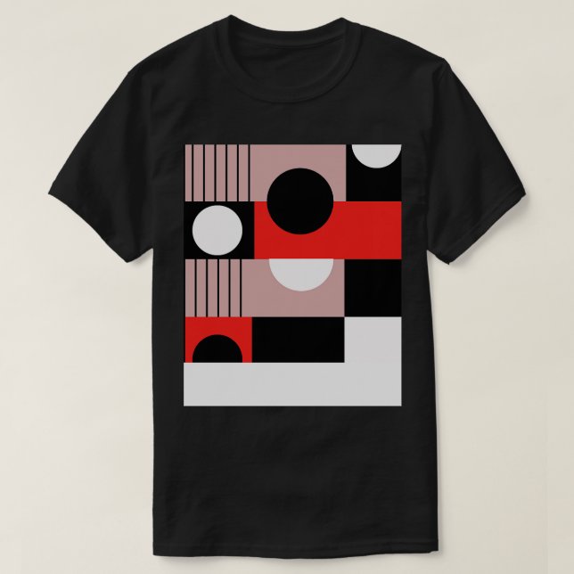 bauhaus pattern T-Shirt (Design Front)