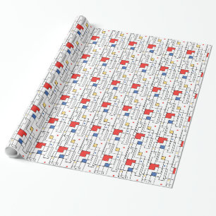 Bauhaus Pattern Wrapping Paper