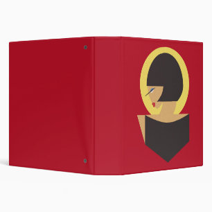 Bauhaus portrait binder