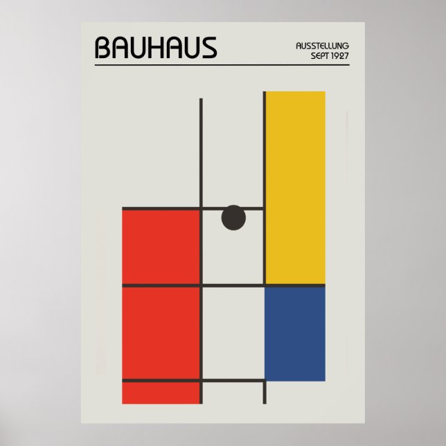 Bauhaus Poster (Front)