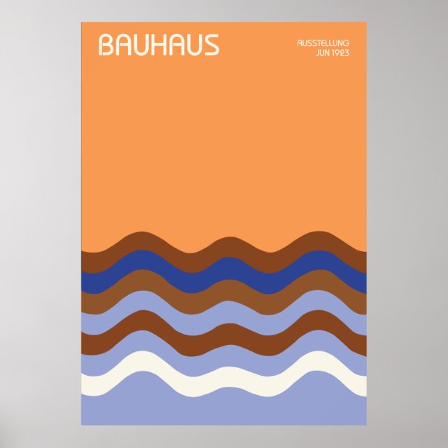 Bauhaus Poster (Front)