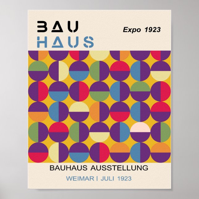 Bauhaus Poster (Front)