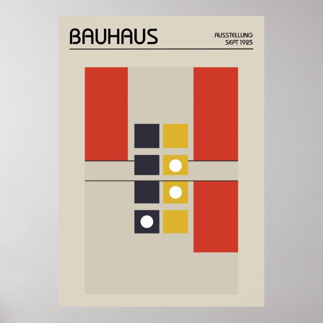 Bauhaus Poster (Front)