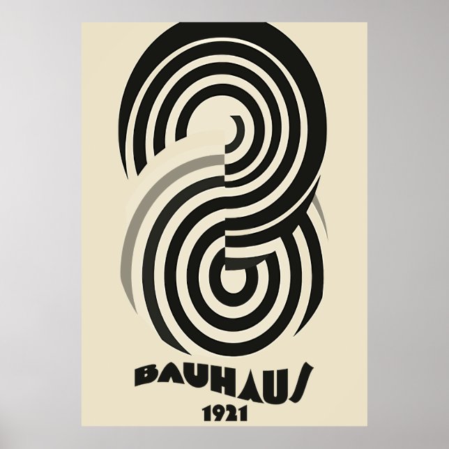 Bauhaus Poster (Front)